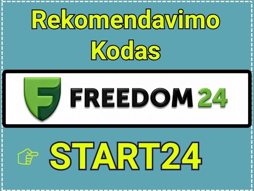 Freedom24 Oficialus Akcijos Kodas Rekomendacija