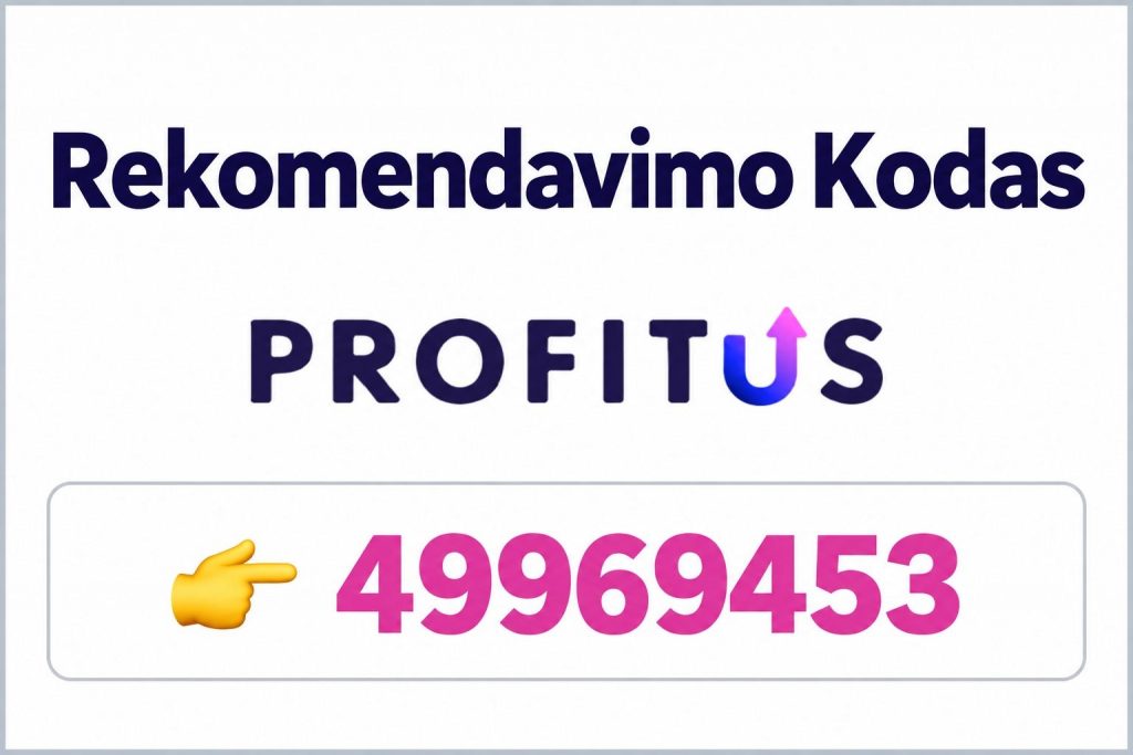 Profitus Atsiliepimai Oficialus Rekomendavimo kodas 49969453
